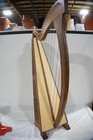 Roosebeck 36-string Celtic Meghan Harp  Chelby Levers - Knotwork  for Parts 
