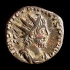 Victorinus Ar Antoninianus 269-271 Ad Soldier Ancient Roman Silver Coin