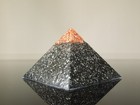 Orgone Pyramid Orgonite 24k Gold Tip Energy Generator Bionized Sand Emf 5g 6g