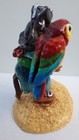 Wee Forest Folk M-398b Pirate s Parrot Pal Retired Mint W box Colorful Parrot