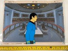 Star Trek Animation Cel Vintage 70   s Cartoons Cpt  Kirk Spock Sci-fi Art I14