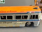 Antique Tin Toy Bus Silver Arrow France Vintage Toys Mechanism Fj