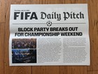 Fanatics Fest Fifa Exclusive World Cup Daily Pitch Newspaper Day 1 Thursday Nyc