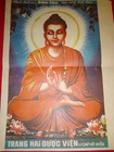 1960 s Vintage Poster - Buddha - Lady Buddha - Saigon - Tantric - Vietnam War