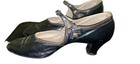 Shoes Women s Buckle Squash Heel Victorian Antique Unknown Size