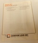 Vintage 1974 Dunham Lehr Medium Duty Grader Blade Farm Tractor Sales Brochure