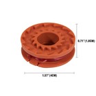20pack Worx Wa0010 Replacement Spool Line For Grass Trimmer Edger 10ft Cap Cover