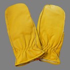 Glacier Wear Men s   Women s Buckskin Chopper Mittens - Gold - Mts1141