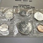 1961 Canada Proof-like Silver 6 Coin Set Royal Canadian Mint Rcm Dollar