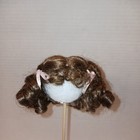 Vintage Modacrylic Japan Monique Doll Wig Size 5-6 Ringlet Curls Curly Locks Bow