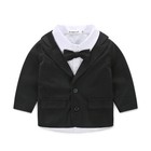 3pcs Toddler Suit Boy Wedding Formal Party Coat pants  shirt Gentleman Clothes