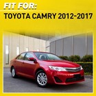 2-20pc Rear Exterior Outside Door Handle Red For 2012 13 14 15-2017 Toyota Camry