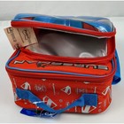 Dc Superman Lunch Box Dual Compartment Insulated Kids School Red Blue