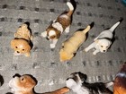 Vintage Lot Pvc Rubber Dogs Figures Safari Others 