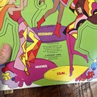 Original Vintage 1972 Whitman Mattel Rock Flowers Paper Dolls Complete Uncut