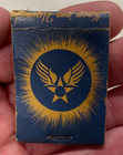 Antique U s  Army Air Field Matchbook Malden Mo Ww2 Rare Military
