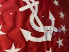15   x22    Framed Vice Commodore Stitched Flag 12   x18    Professionally Framed  