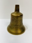 Large  Brass Bell With Dragons