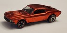 Hot Wheels Redline Custom Mustang Smooth Red Spectraflame Dark Interior Us Base