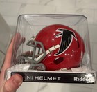 Deion Sanders Signed Atlanta Falcons Mini Helmet Gtsm Certified Autograph