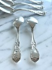Set Of 2 Reed   Barton Francis I Sterling Silver Teaspoons     No Mono     Old Mark