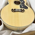 Custom Super Jumbo 200 Natural Acoustic-electric Guitar Solid Spruce Top Ship Us