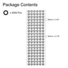 Uxcell 2000pcs 3d Scanner Markers 3mm For Scanner  Tracking Dots    