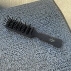 Vtg Goody Vented Hair Brush Blow Styling Small Travel Purse Plastic Faux Wood Us