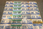 Rare Lot Of 40 Michigan License Plates All Original Reseller Crafter Lot Nice  