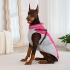 Pet Dog Jacket With Harness Winter Warm Dog Clothes Waterproof Size S-5xl