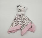Carters Plush Bear Lovey Cheetah Leopard Print Security Baby Blanket Pink   Gray