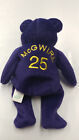 Salvino s Bamm Beano Plush Bear Mark Mcgwire Purple Beanie Baby