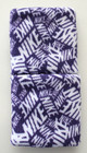 Nike Swoosh Singlewide Wristbands Adult Court Purple white