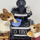 Wee Forest Folk   The Old Black Stove   M-185   1992 Blue Dress W wff Box -wf318