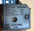 Genuine Original Oem Epson Elplp88 Lamp For Ex5250 Ex7240 Ex7240 Pro Ex9200 Nmv