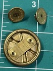Wwii Us Army Enlisted Brass Infantry  Collar Disc
