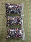 Random Assortment Of Glass Beads Seed Beads Assorted Colors Sizes