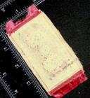Vintage 1910 s  Persian Rug Tobacco Cigarette Felt  2 1 2  X 4 1 2  T1208