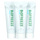 Biofreeze Professional Fast Acting Menthol-pain Relief Gel 4 Fl Oz 118ml 3 Pack
