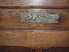 Antique Vintage 1890 s North American Alaska Muskegon  Oak Larder Ice Box