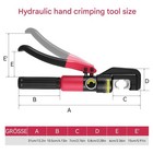 8t Hydraulic Wire Crimper Crimping Tool Battery Cable Lug Terminal W 8 Dies