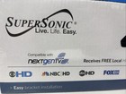 Supersonic Sc-610a 360 Hdtv Motorized Antenna Free Hdtv Uhf Vhf Fm W  Remote New