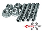 83-06 Yz125 Yz-125 Titanium Cylinder Head Studs Crankcase Cases Ti Stud Kit Bolt