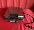 Vintage Ge General Electric A2g48t Waffle Maker Grill Iron Baker Chrome B12