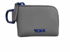Tumi Extra Small Zip Pouch Fog Grey Lapis Blue New Nwd Rare Tumi 