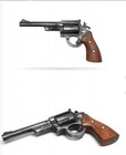 Western Revolver Pistol Replica Toy Made Of Foam Video Games Full Size