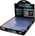  100  Ultra Pro Platinum 9-pocket Trading Card Pages Premium Sheets