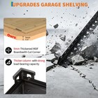 5tier Adjustable Mdf   Metal Storage Shelving Unit For Garage Basemet Heavy   duty