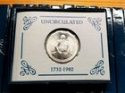 Case Of 20  Silver Uncirculated 1982 Washington Half-dollar Coins 1 2  Low Price