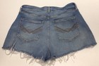 Idyllwind Women s Jean Denim Shorts Stretch Blue Cut Off Stretch Size 12
